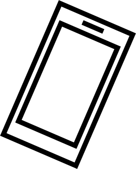 Icône représentant un téléphone portable. 